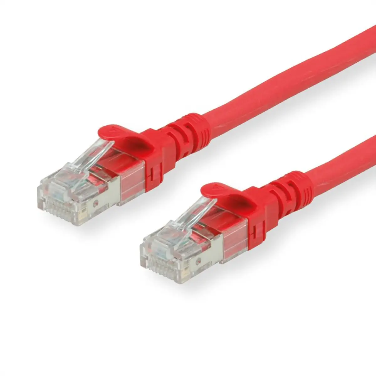 Patchkabel RJ-45 S/FTP Cat6a Rot 7,5 m