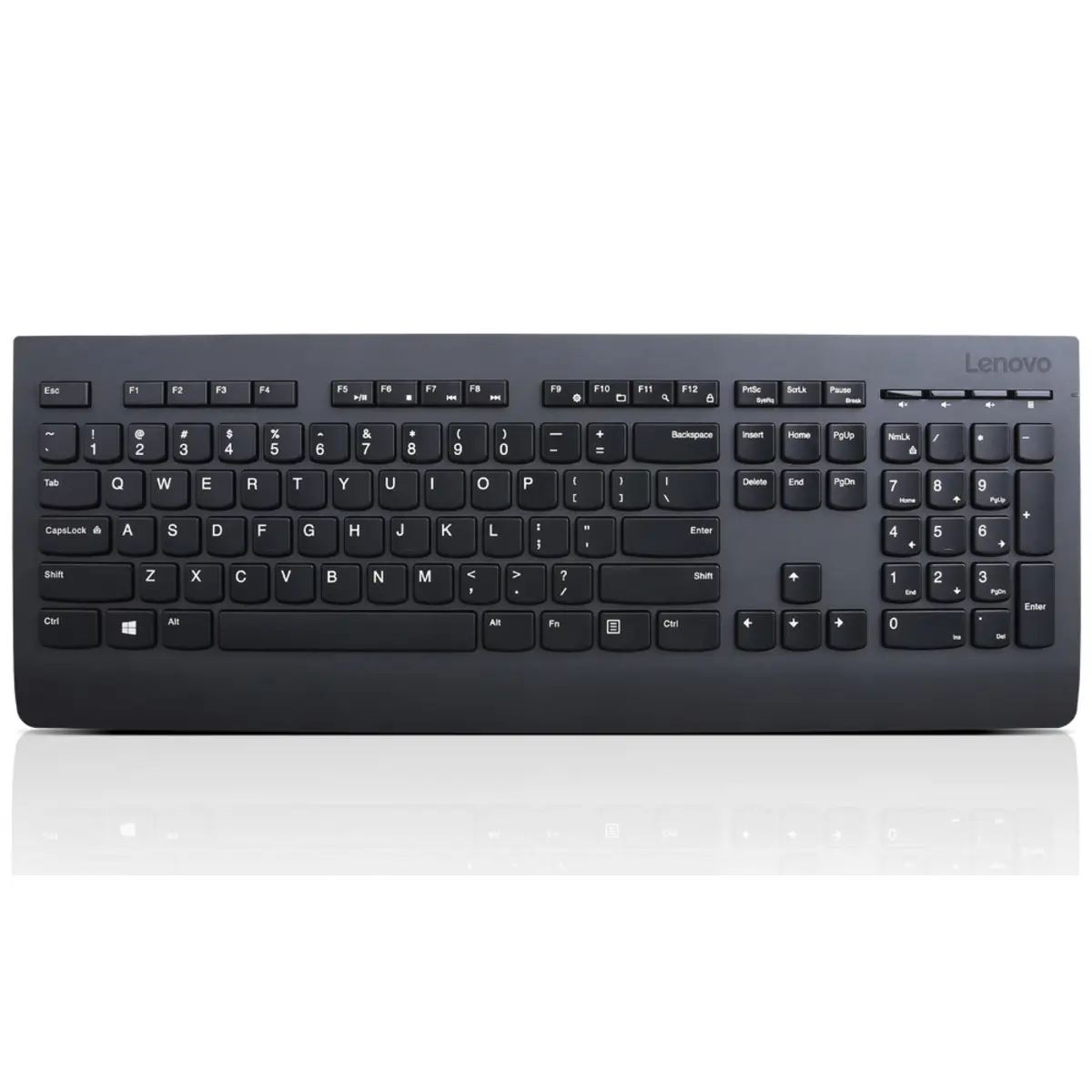 Professional Wireless Keyboard Schwarz Layout deutsch