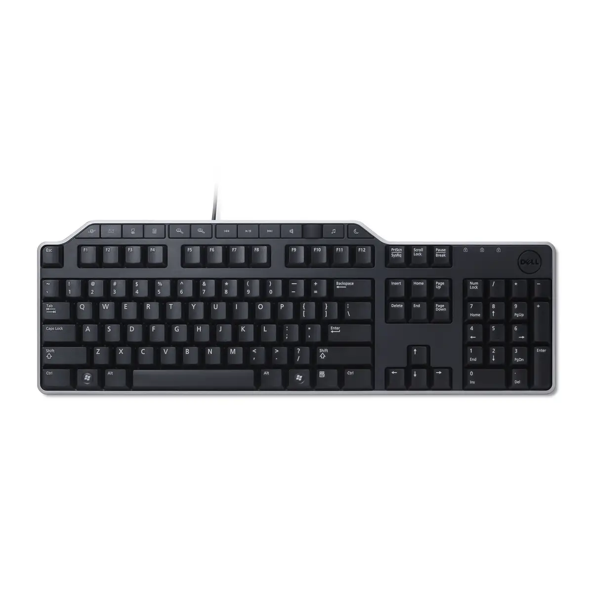 KB522 Multimedia-Tastatur schwarz USB Layout Deutsch