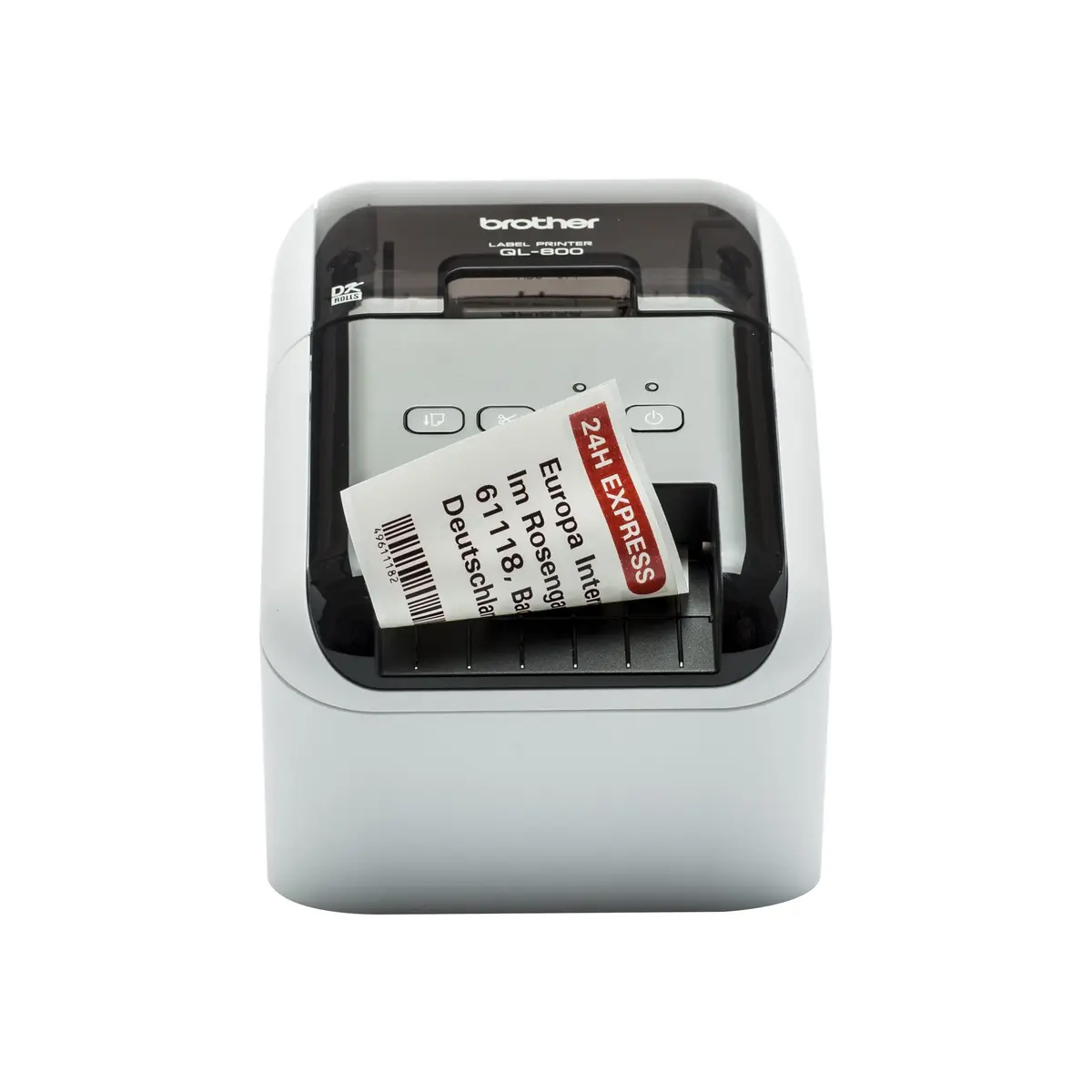 QL-800 Etikettendrucker Thermodirekt 300x300dpi 62 mm Breite 148 mm/Sek USB2.0