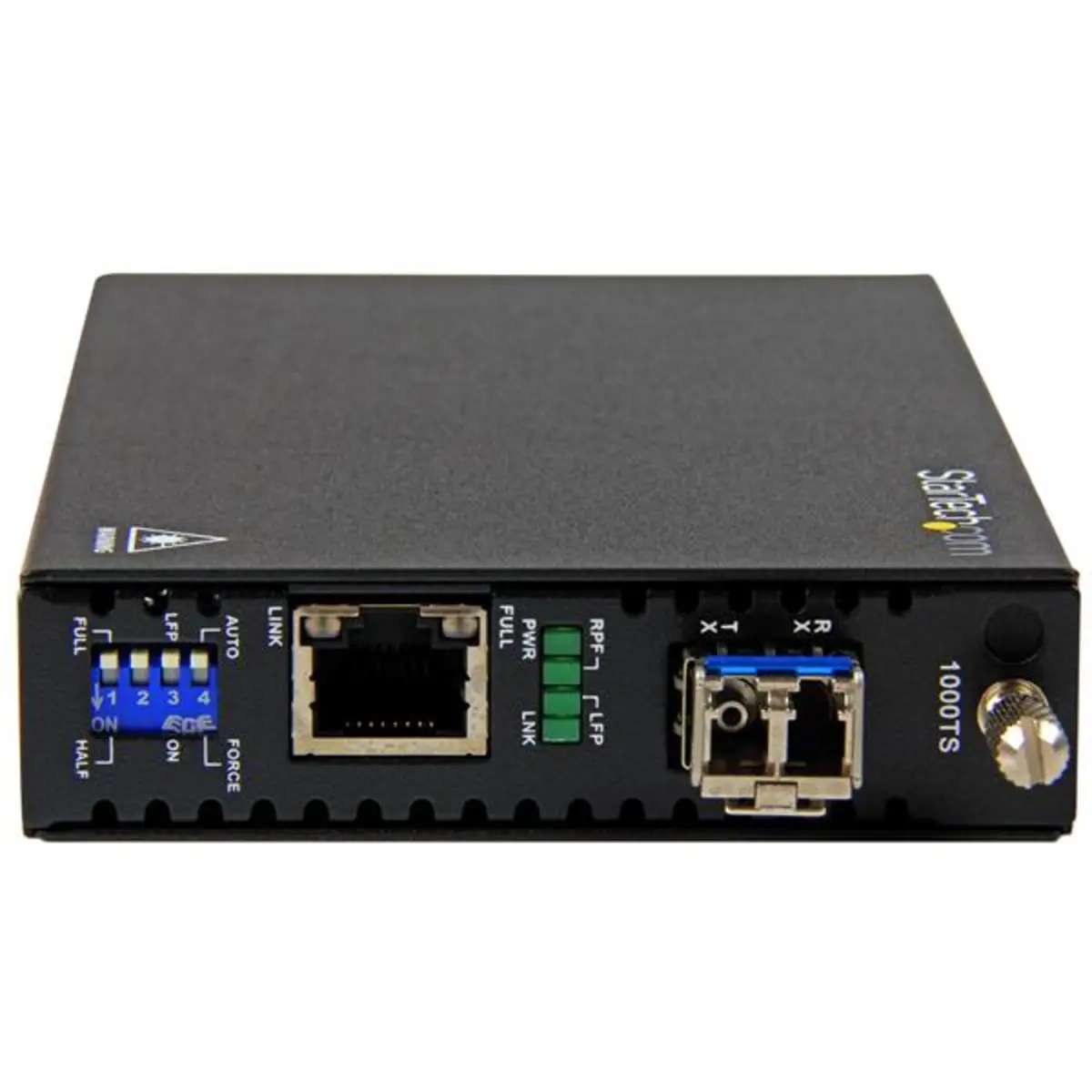 Gigabit Ethernet Kupfer auf LWL Medienkonverter SM LC 20 Km