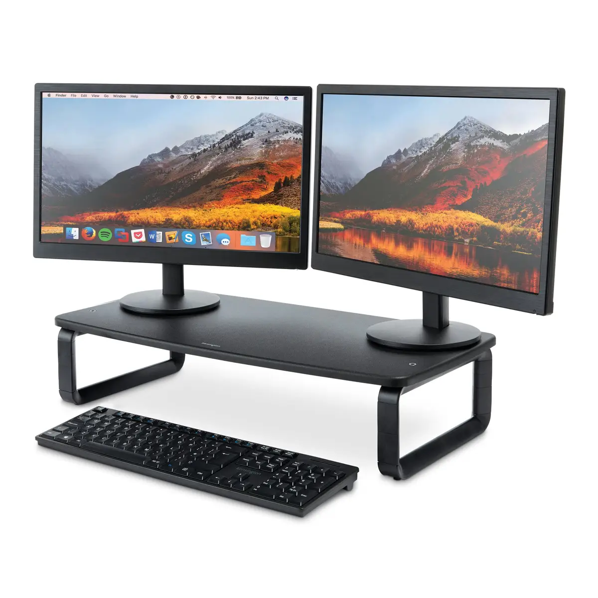 SmartFit Extra Wide Monitor Stand Schwarz