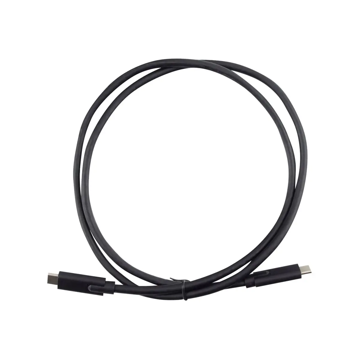 USB-Kabel USB-C/USB-C Stecker/Stecker Schwarz 1m