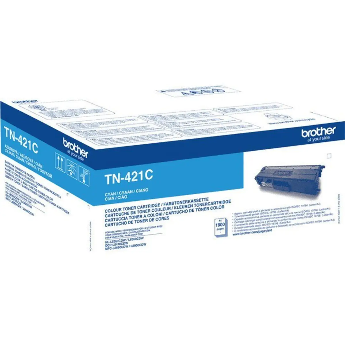 Toner TN-421C ca. 1800 Seiten cyan