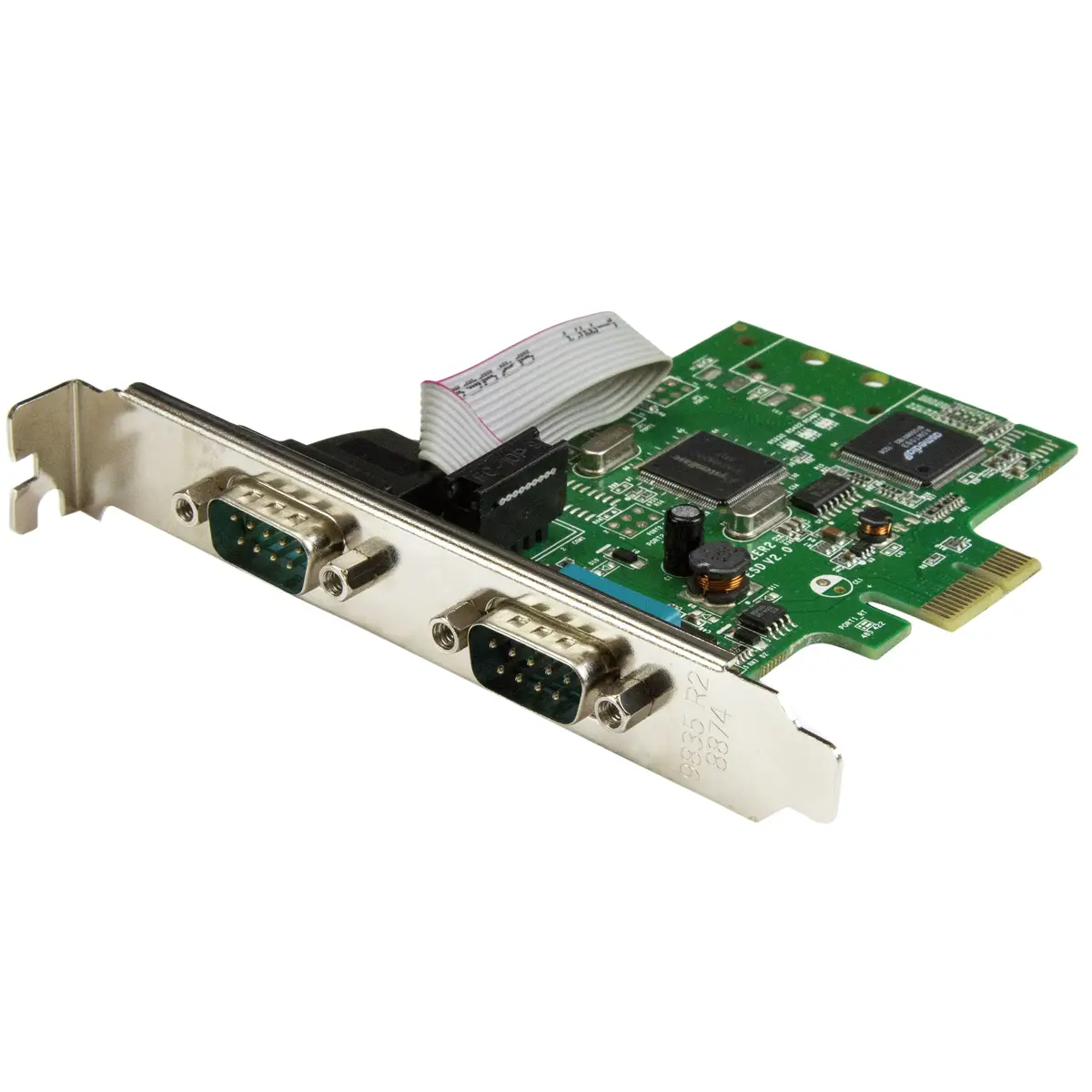PCI Express Seriell Karte mit 16C1050 UART 2xRS232