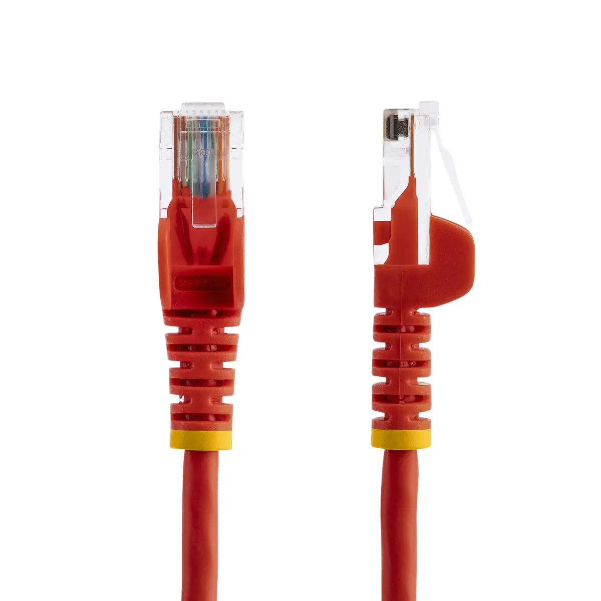 Patchkabel Cat5e RJ-45/RJ-45 Stecker/Stecker Snagless Rot 5m