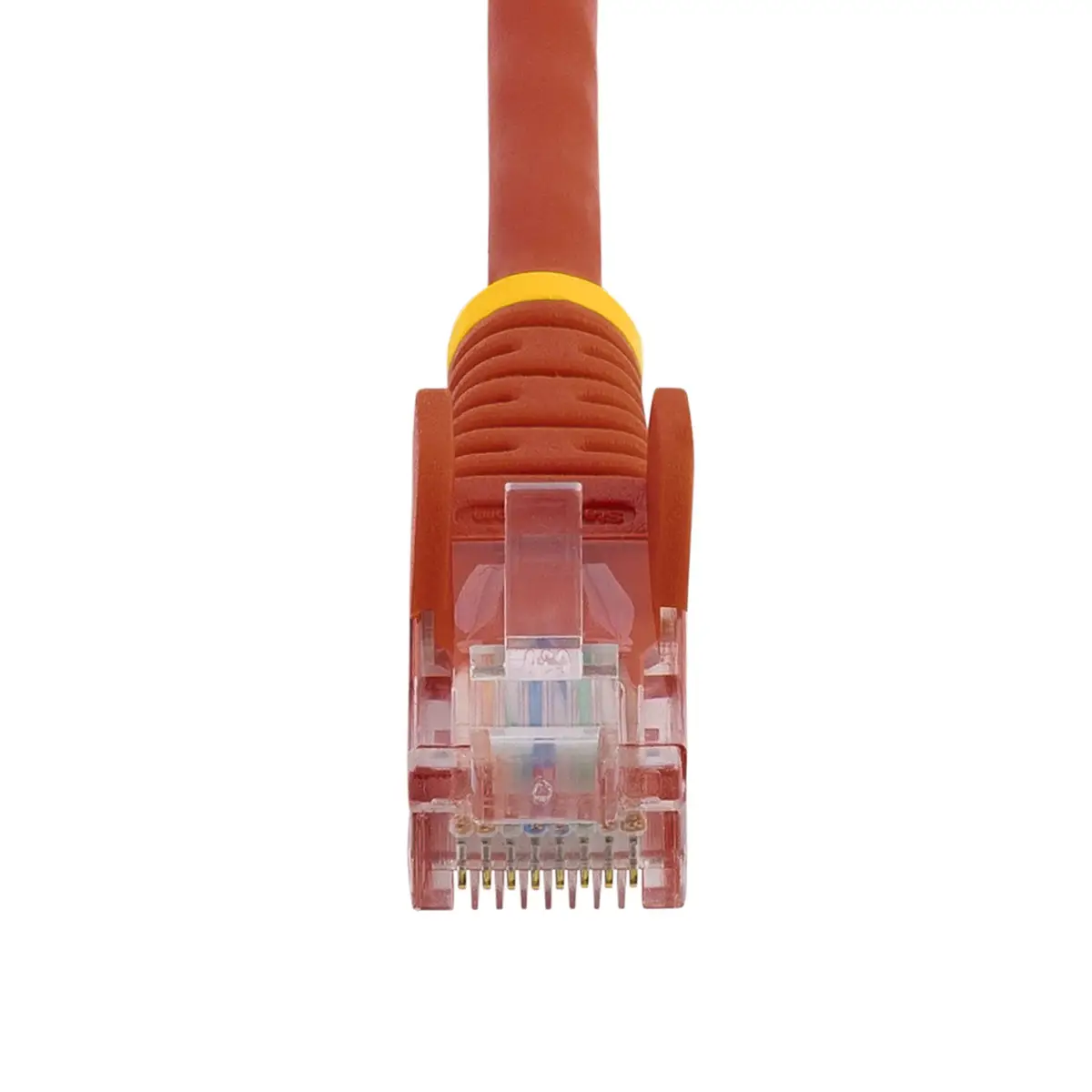 Patchkabel Cat5e RJ-45/RJ-45 Stecker/Stecker Snagless Rot 5m