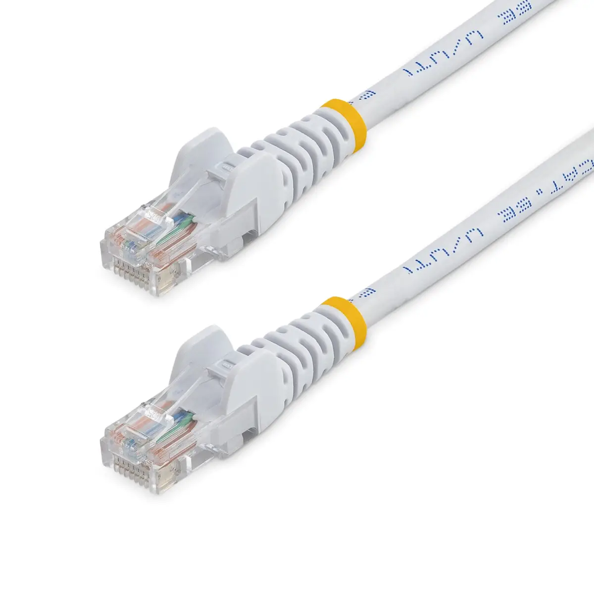 Patchkabel Cat5e RJ-45/RJ-45 Stecker/Stecker Weiß 0,5m