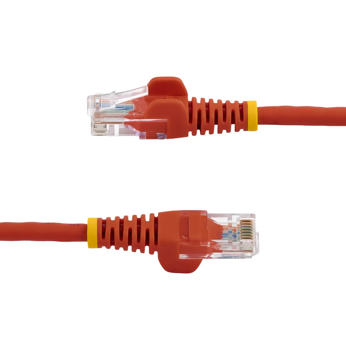 Patchkabel Cat5e RJ-45/RJ-45 Stecker/Stecker Snagless Rot 0,5m