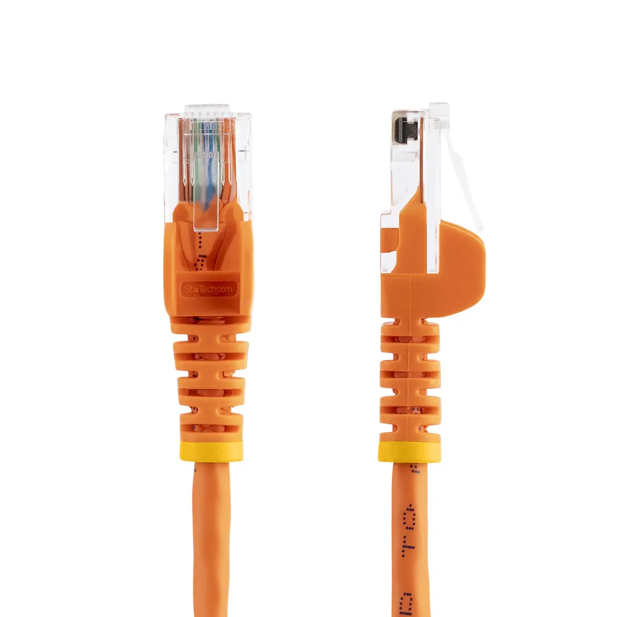 Patchkabel Cat5e RJ-45/RJ-45 Stecker/Stecker Snagless Orange 0,5m