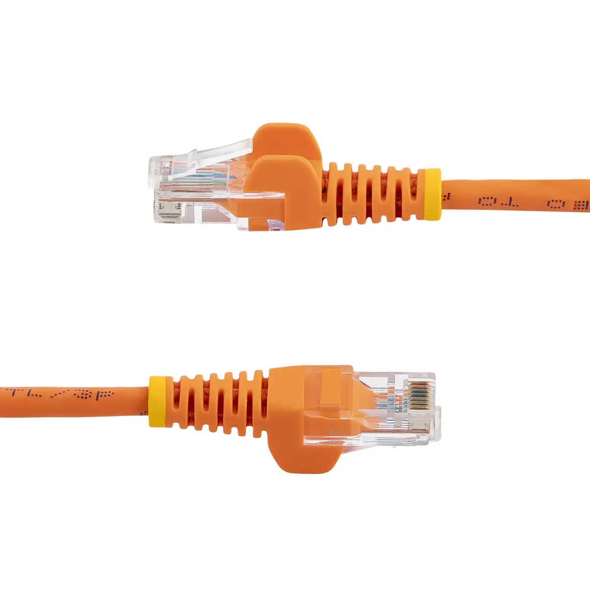 Patchkabel Cat5e RJ-45/RJ-45 Stecker/Stecker Snagless Orange 0,5m