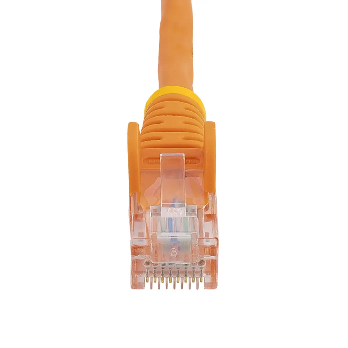 Patchkabel Cat5e RJ-45/RJ-45 Stecker/Stecker Snagless Orange 0,5m