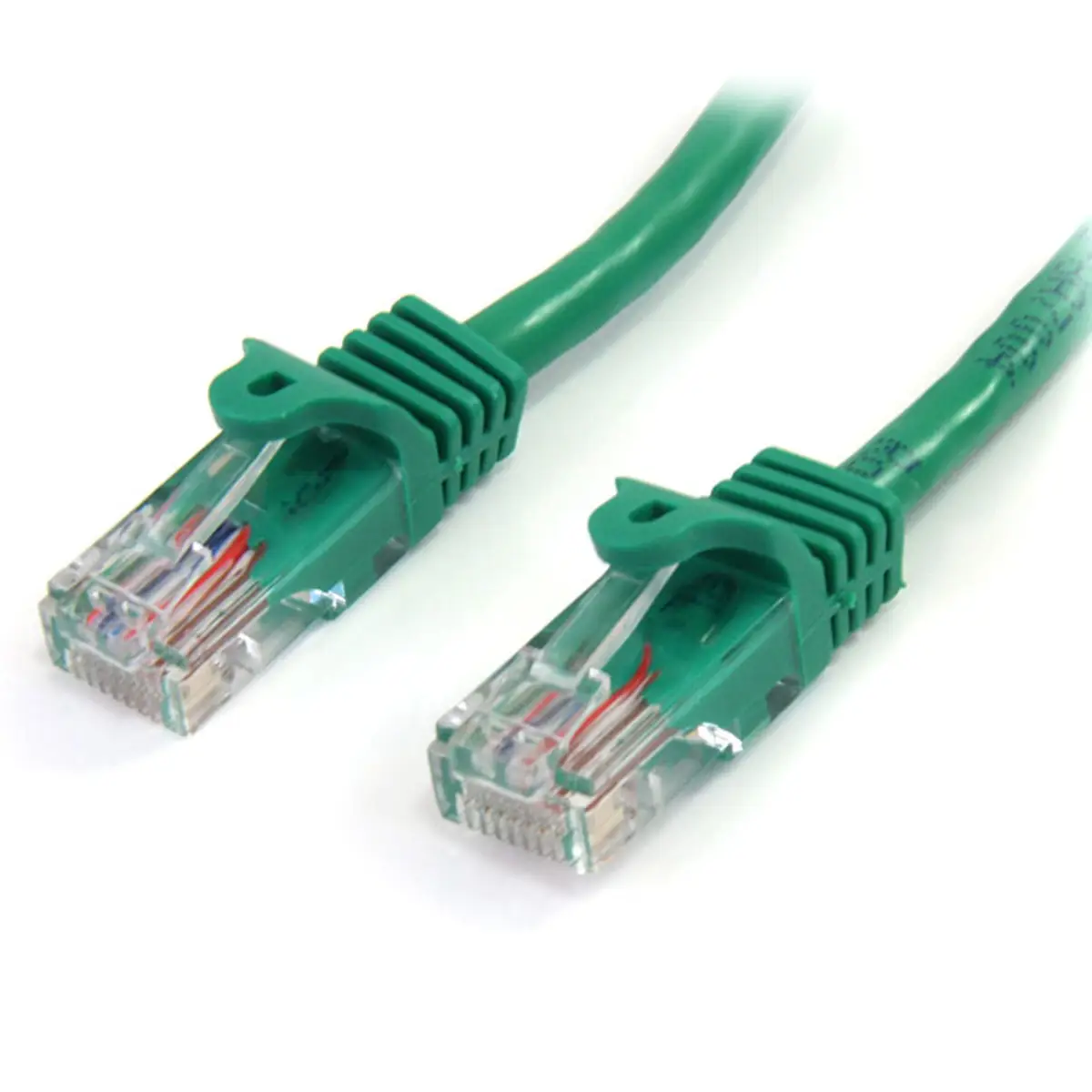 Patchkabel Cat5e RJ-45/RJ-45 Stecker/Stecker Snagless Grün 0,5m
