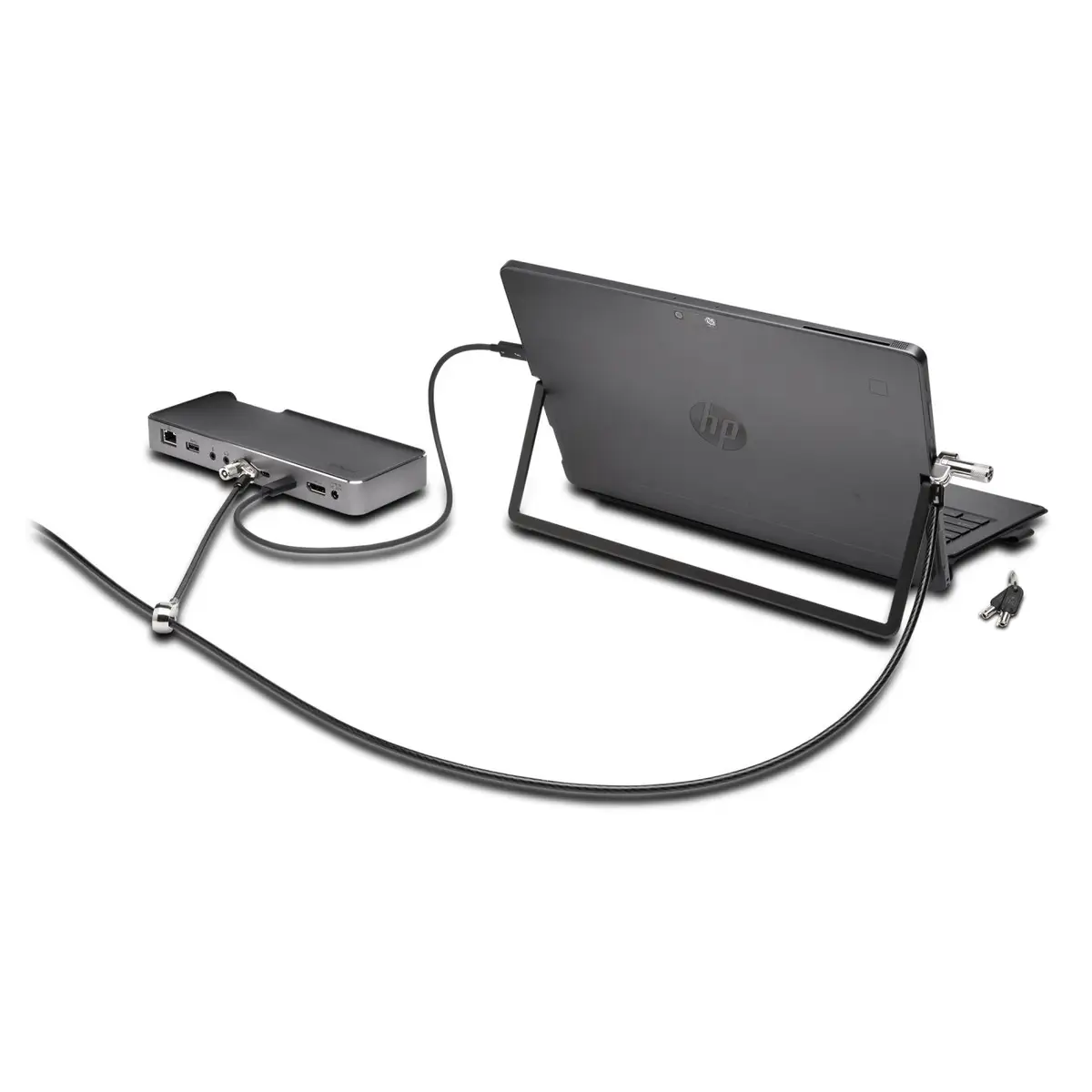 NanoSaverTM-Laptopschloss mit zwei Schließköpfen