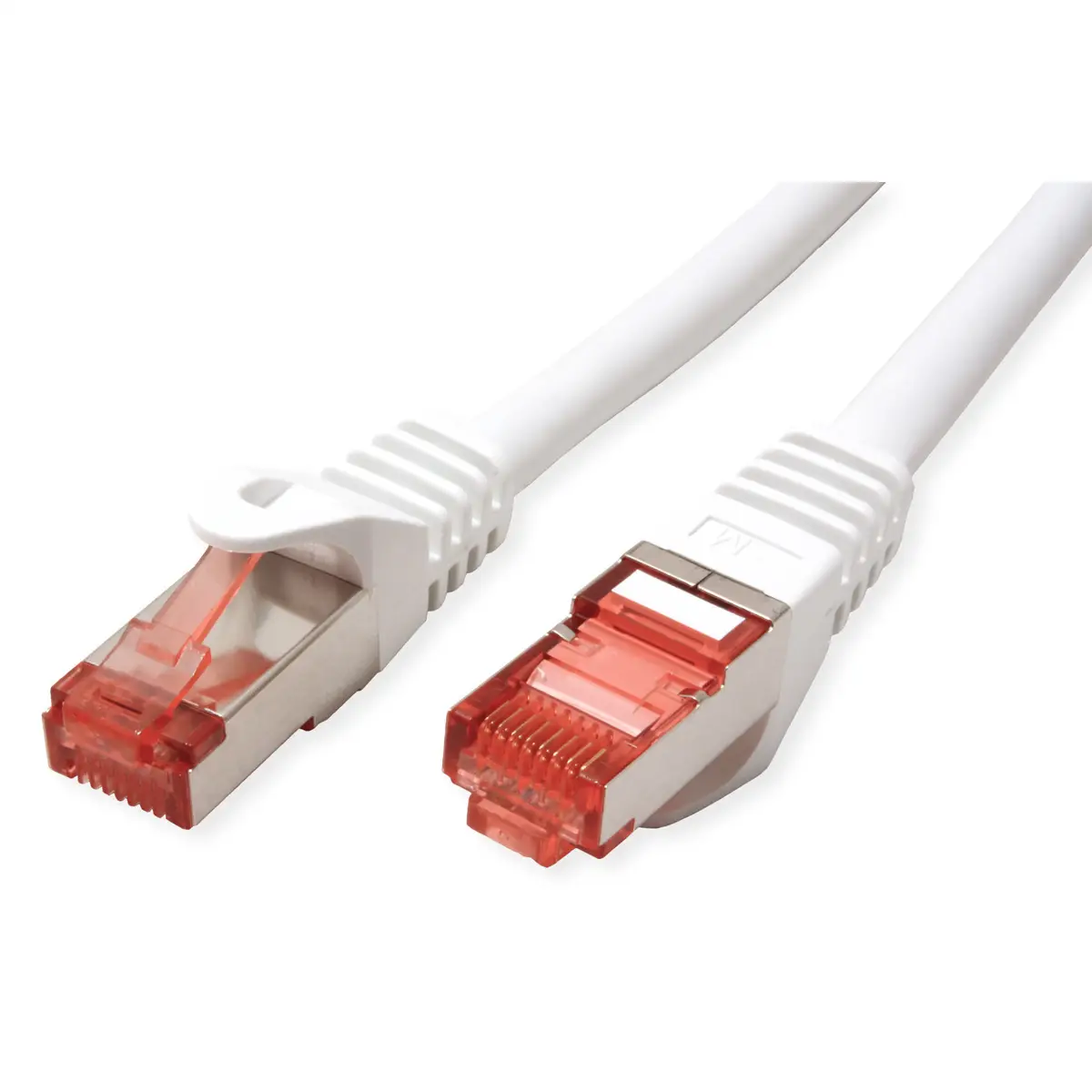 Patchkabel Cat6 RJ-45/RJ-45 Stecker/Stecker Weiß 0,3m