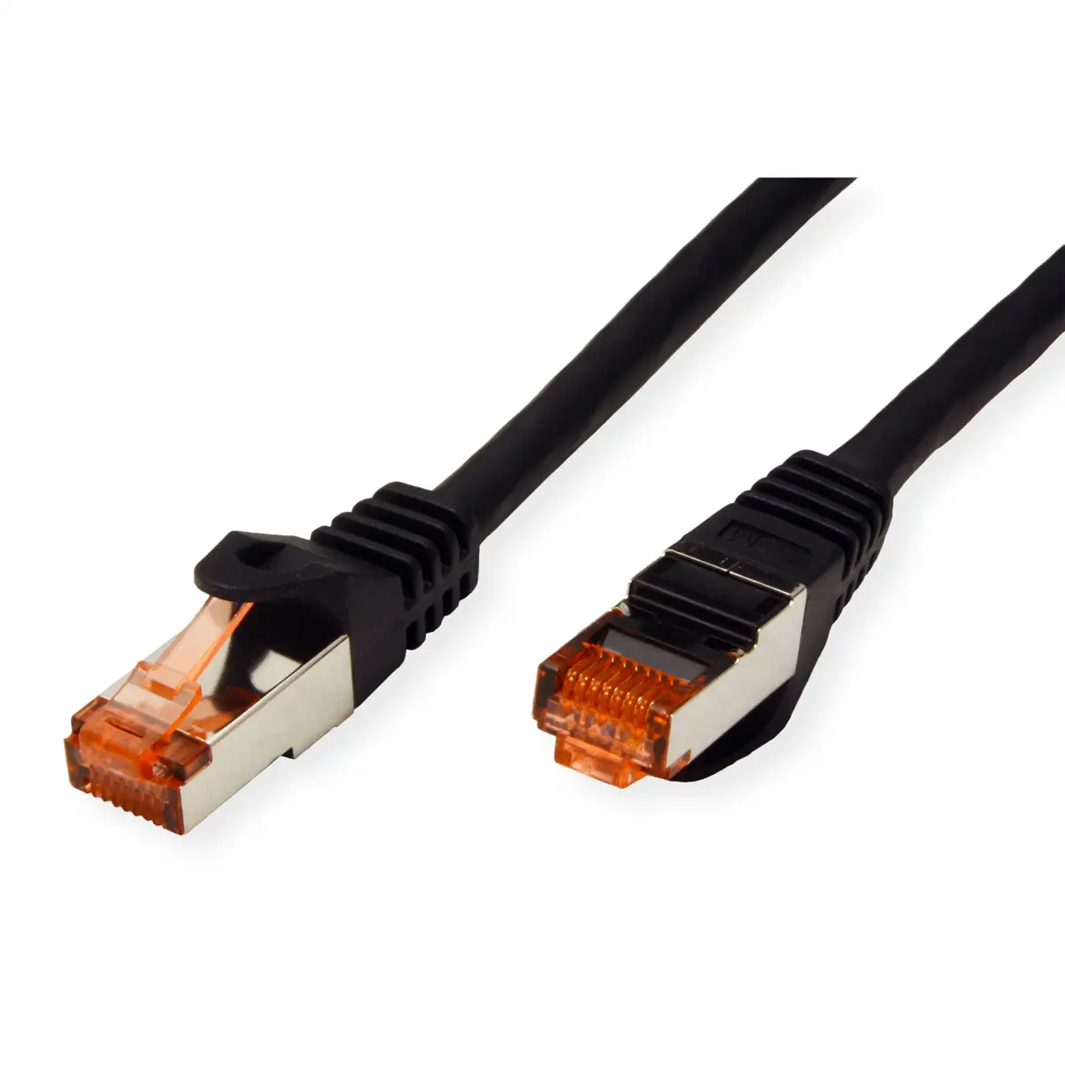 Patchkabel Cat6 RJ-45/RJ-45 Stecker/Stecker Schwarz 2m