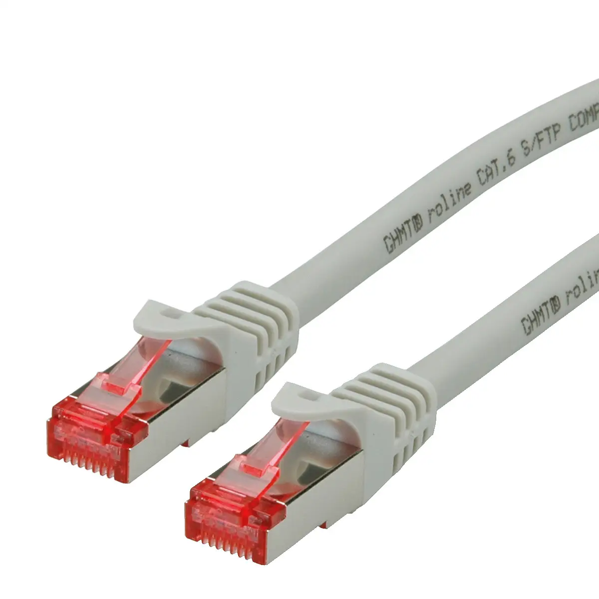 Patchkabel Cat6 RJ-45/RJ-45 Stecker/Stecker Grau 15m