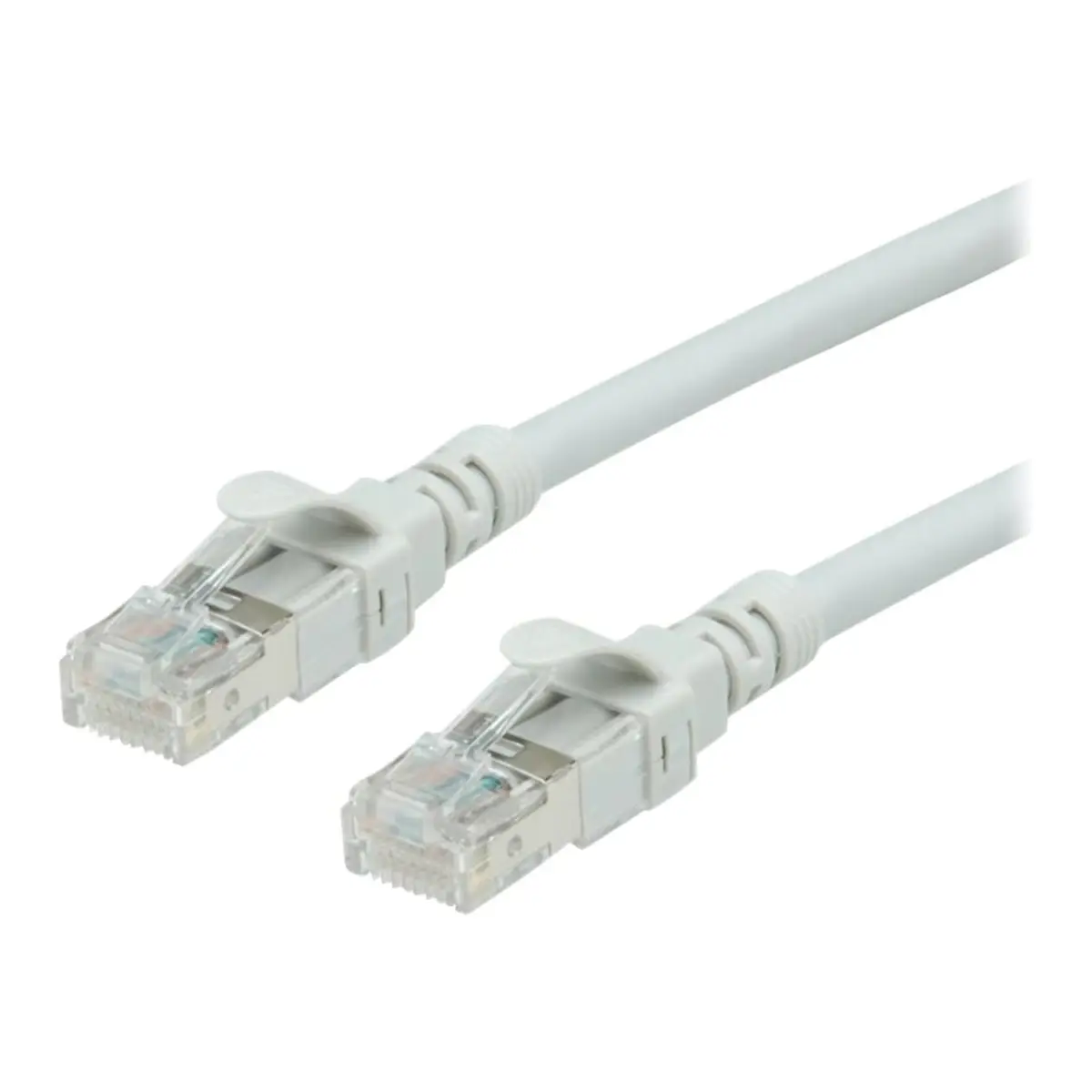 Patch-Kabel Stecker/Stecker halogenfrei verseilt Grau 5 m