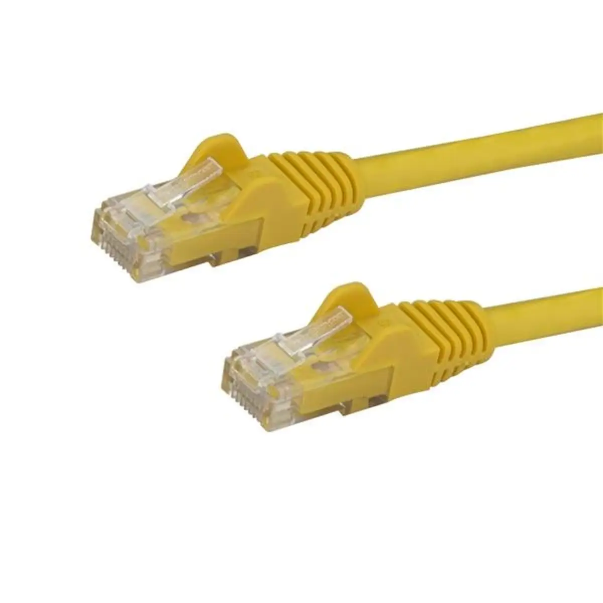 Snagless Patchkabel Cat6 RJ-45/RJ-45 Stecker/Stecker Gelb 1m