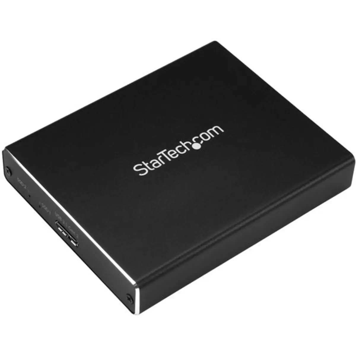 Dual Slot Festplattengehäuse für M.2 SATA SSDs - USB 3.1 (10Gbit/s) - RAID