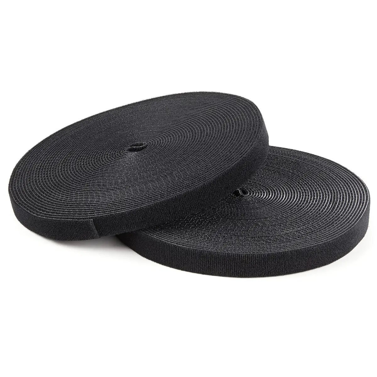 Klettverschluss 7,6m Rolle Schwarz