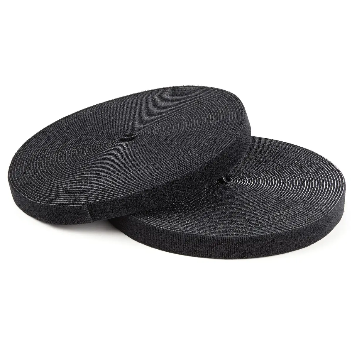 Klettverschluss 30m Rolle Schwarz