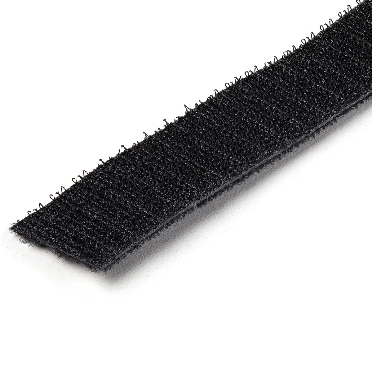 Klettverschluss 30m Rolle Schwarz