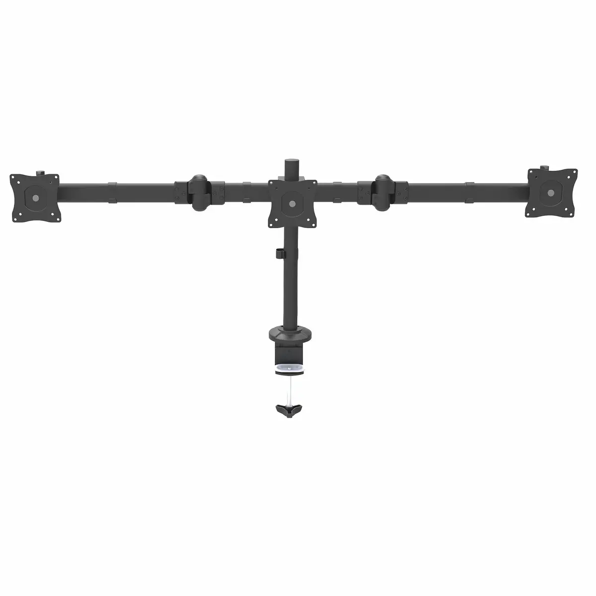 Dreifach Höhenverstellbarer Monitorarm für Surround Setup für bis zu 61 cm (24")