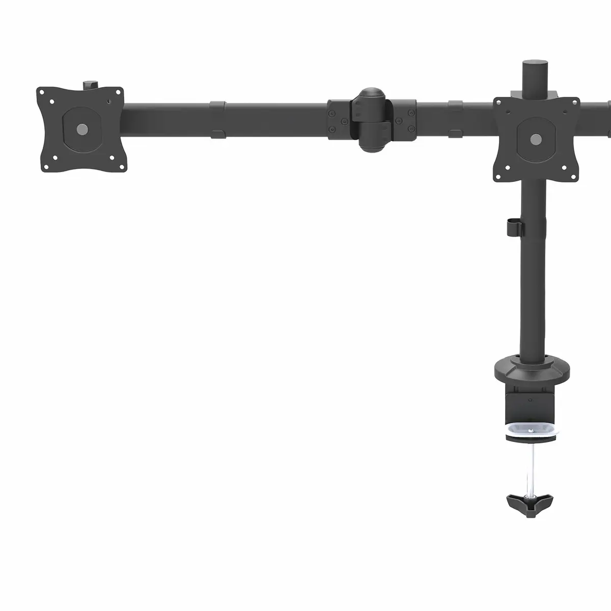 Dreifach Höhenverstellbarer Monitorarm für Surround Setup für bis zu 61 cm (24")