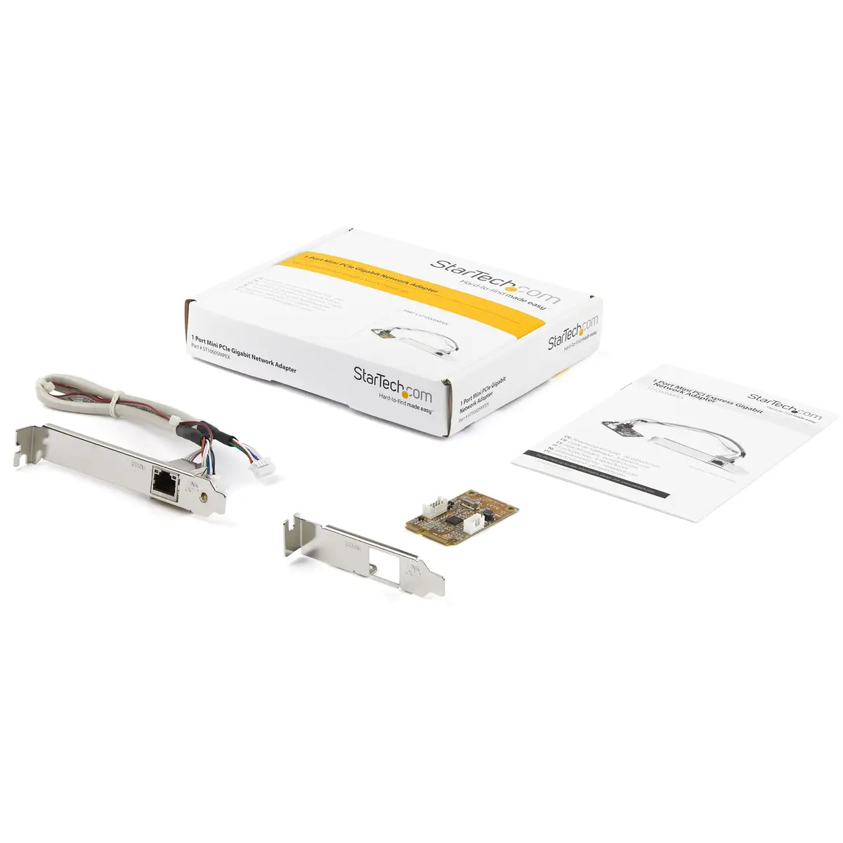 Mini PCI Express Gigabit Ethernet Netzwerkkarte - mini PCIe NIC Lan Adapter Karte