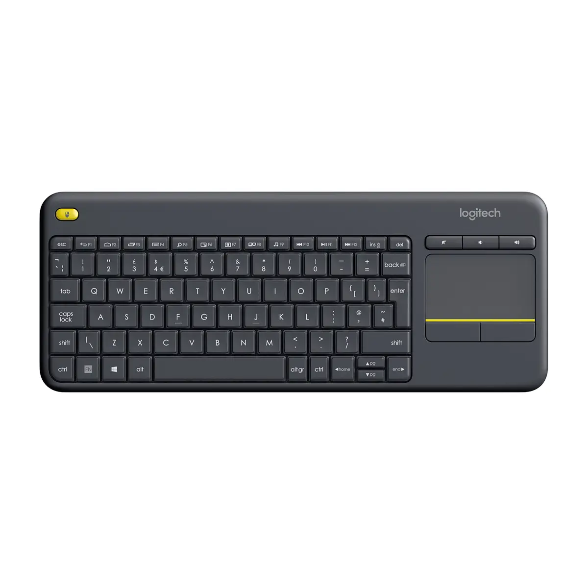 Wireless Touch Keyboard K400 Layout Schweizer Schwarz