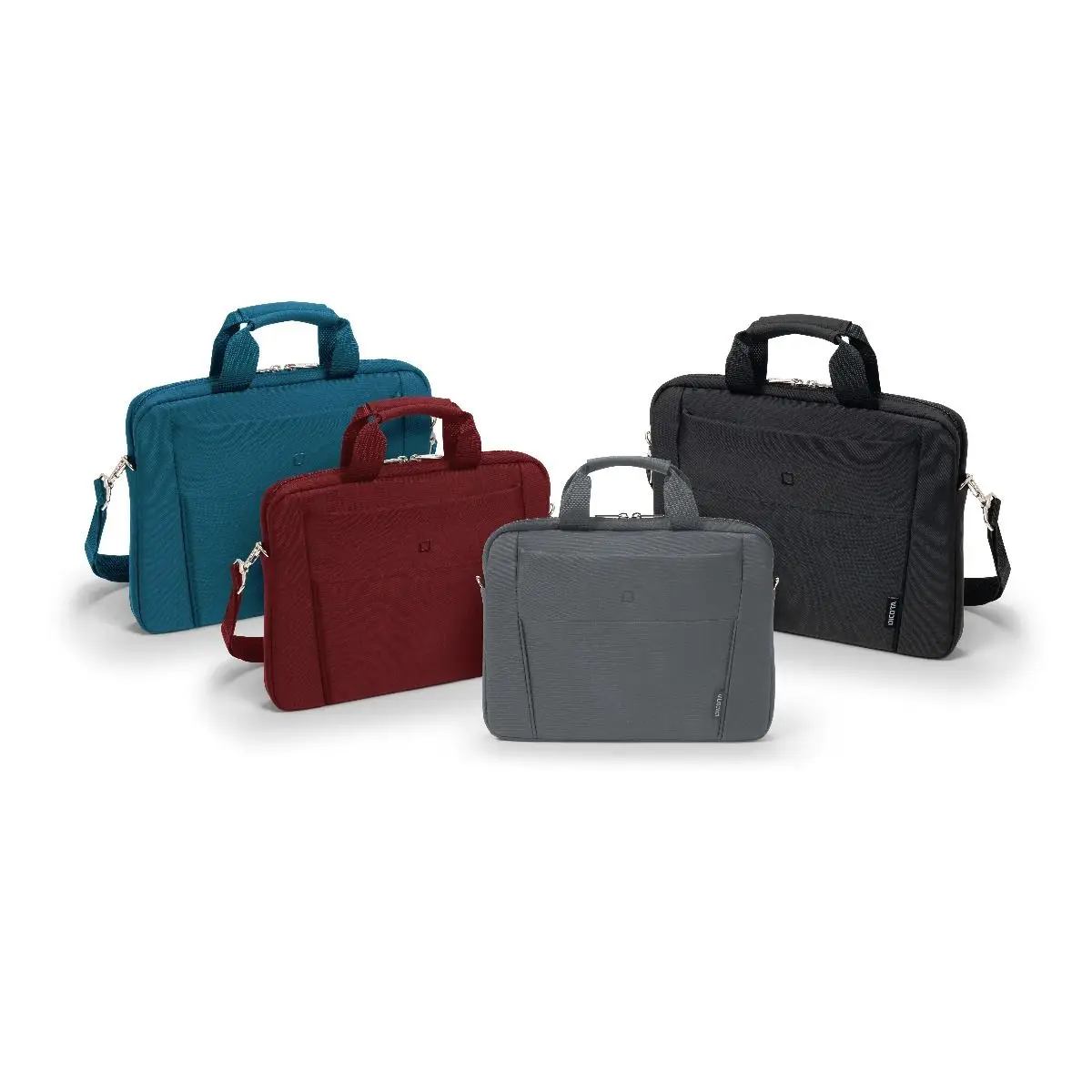 CitySmart Slimline Topload für 39,6cm (15,6") Notebooks Polyester schwarz/grau