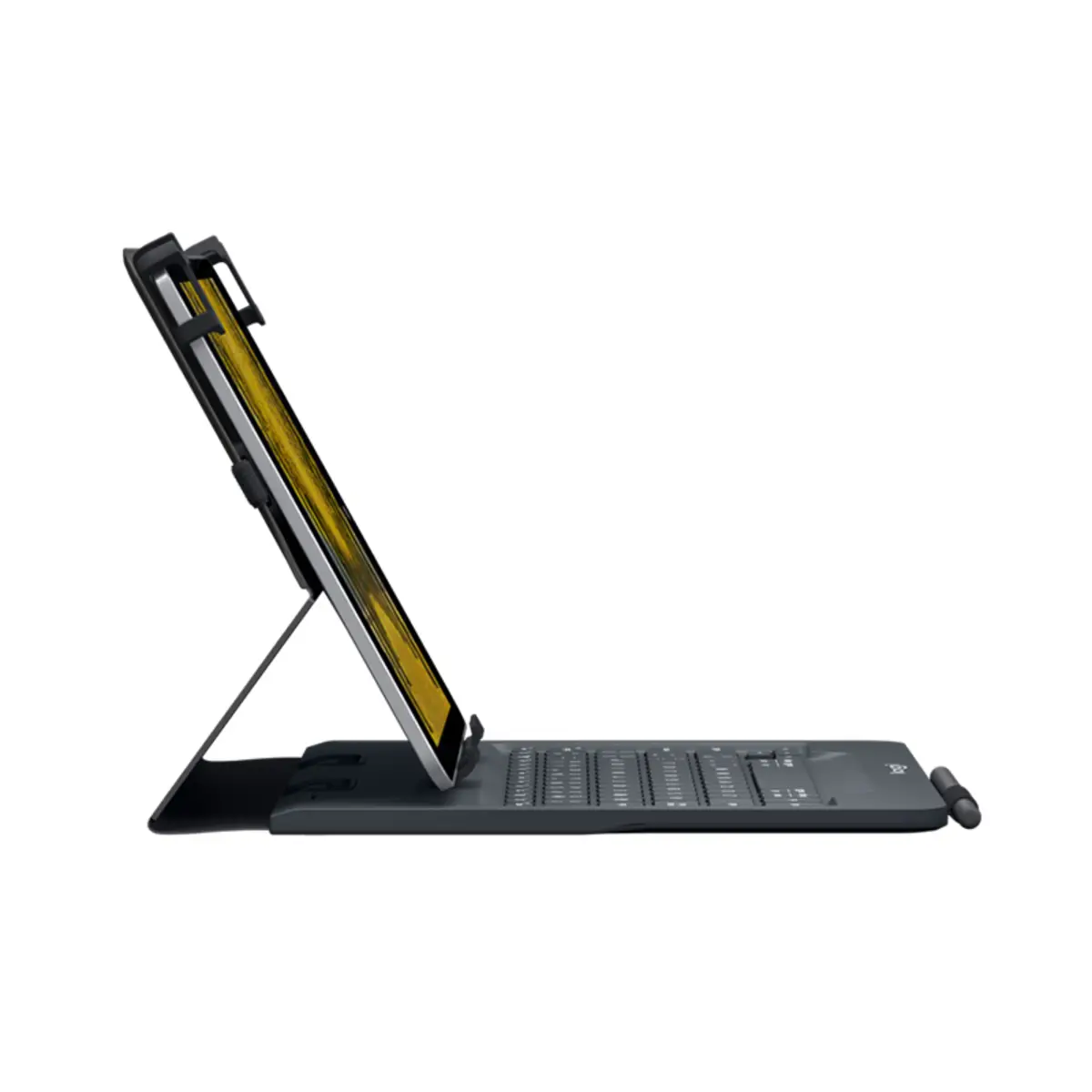Universal Folio mit integrierter Tastatur für 23-25,5cm (9-10") Tablets schwarz Deutsch