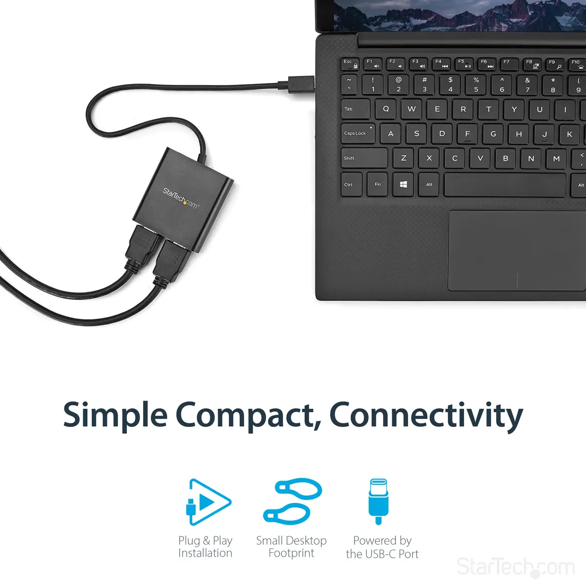 USB-C zu HDMI Multi-Monitor Splitter