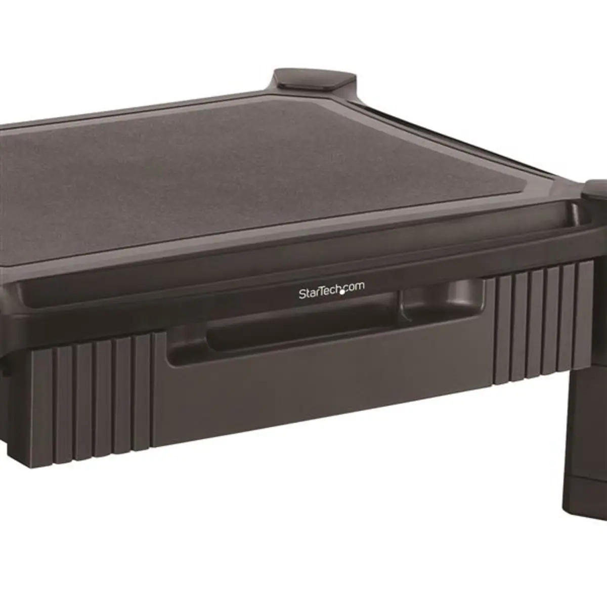 Monitorständer mit Schublade höhenverstellbar für 33-81,3cm (13-32'') schwarz max. Traglast 10kg