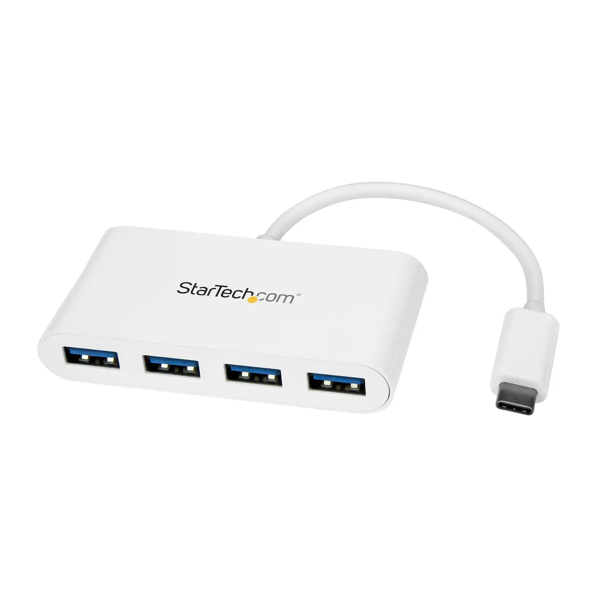 StarTech USB-C Hub 4 Port USB 3.0 - USB C white