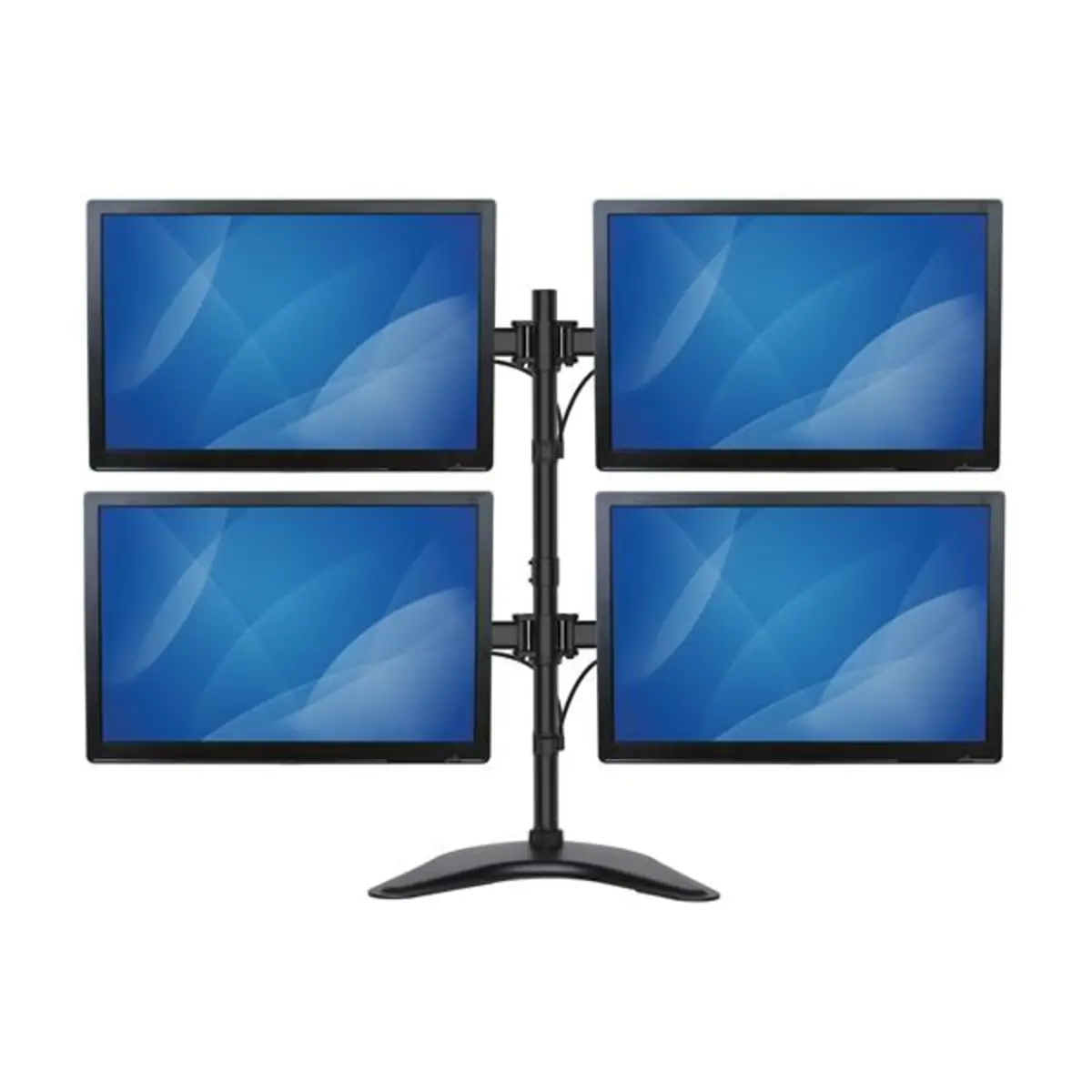 Vierfach-Monitorhalter schwenkbar für 33-68,6cm (13-27'') max. Traglast 8kg