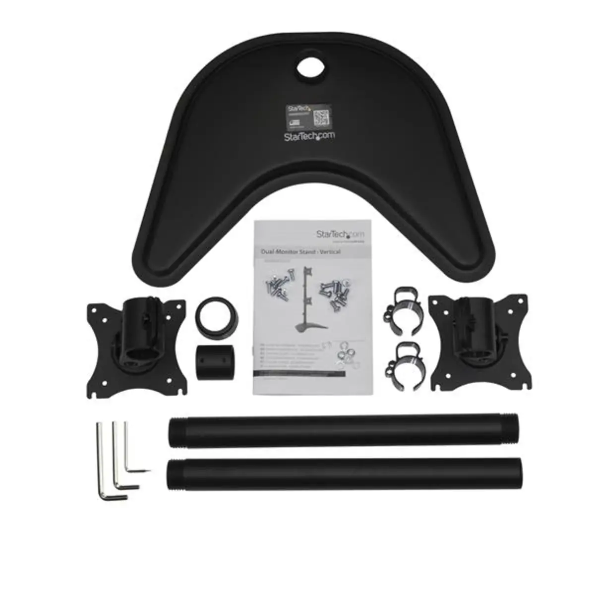Monitorhalter vertikal dual für 33-68,6cm (13-27'') max. Traglast 10kg