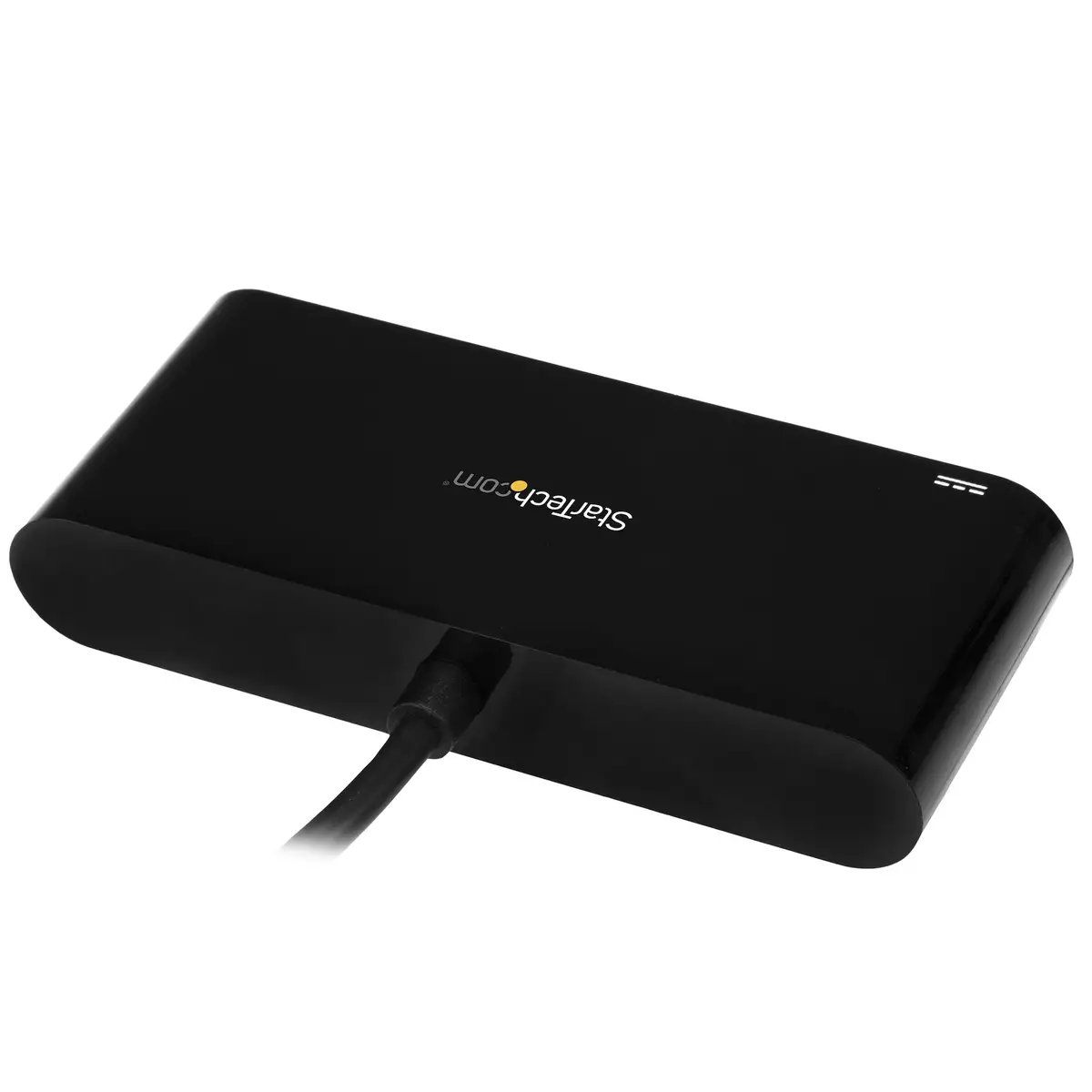3 Port USB-C Hub mit Ethernet USB-C/3xUSB-A Schwarz