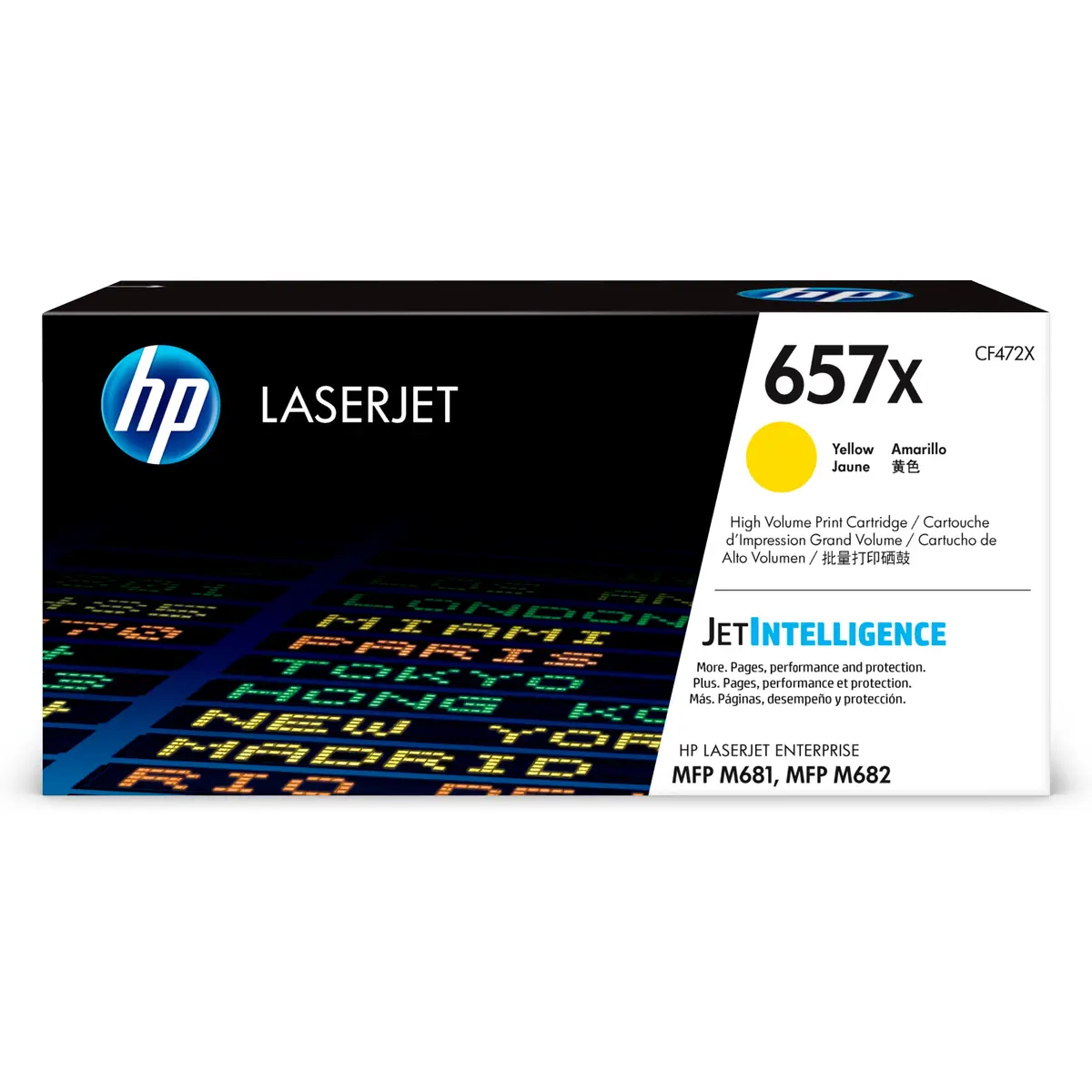 Toner CF472X 657X ca. 23000 Seiten gelb