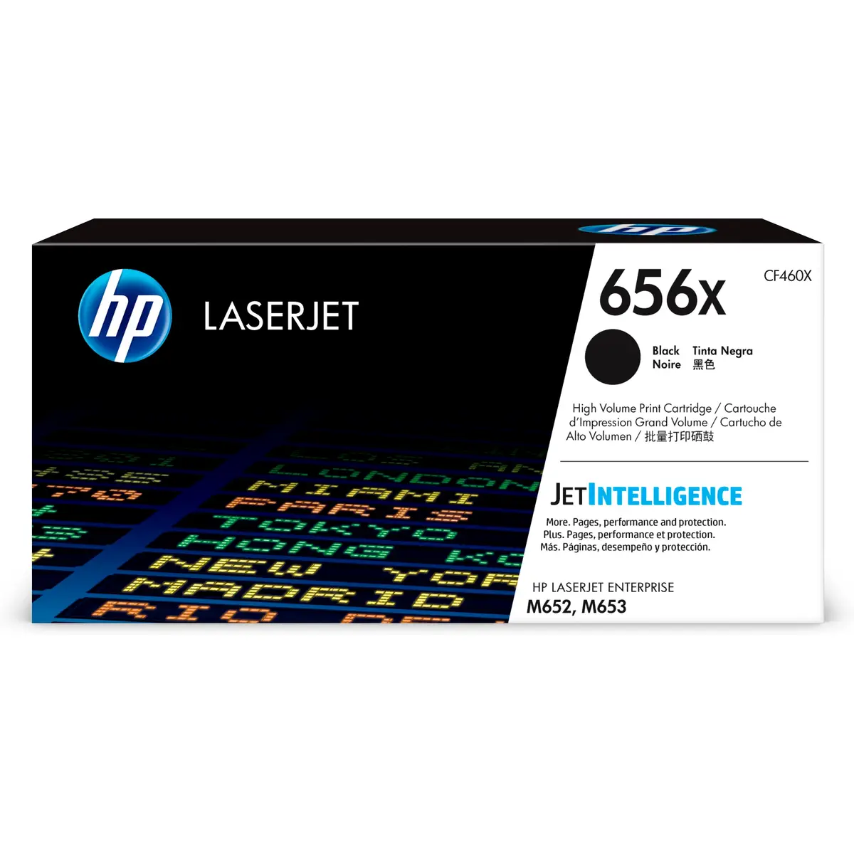 Toner CF460X 656X ca. 27000 Seiten schwarz