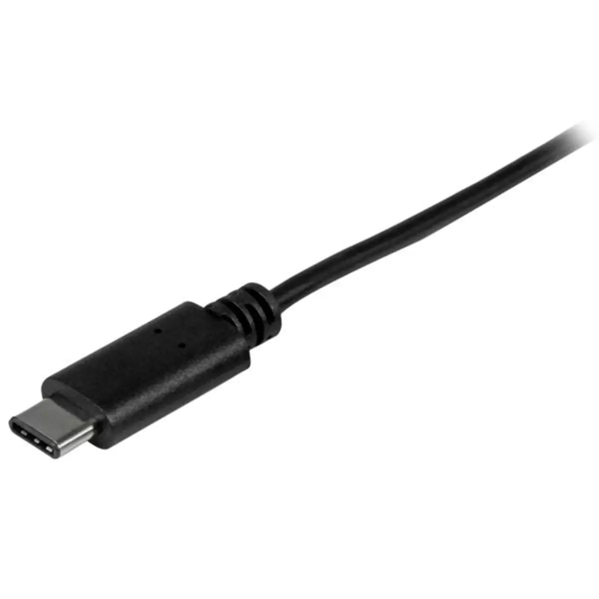 USB-C Micro Kabel Stecker/Stecker Schwarz 2 m