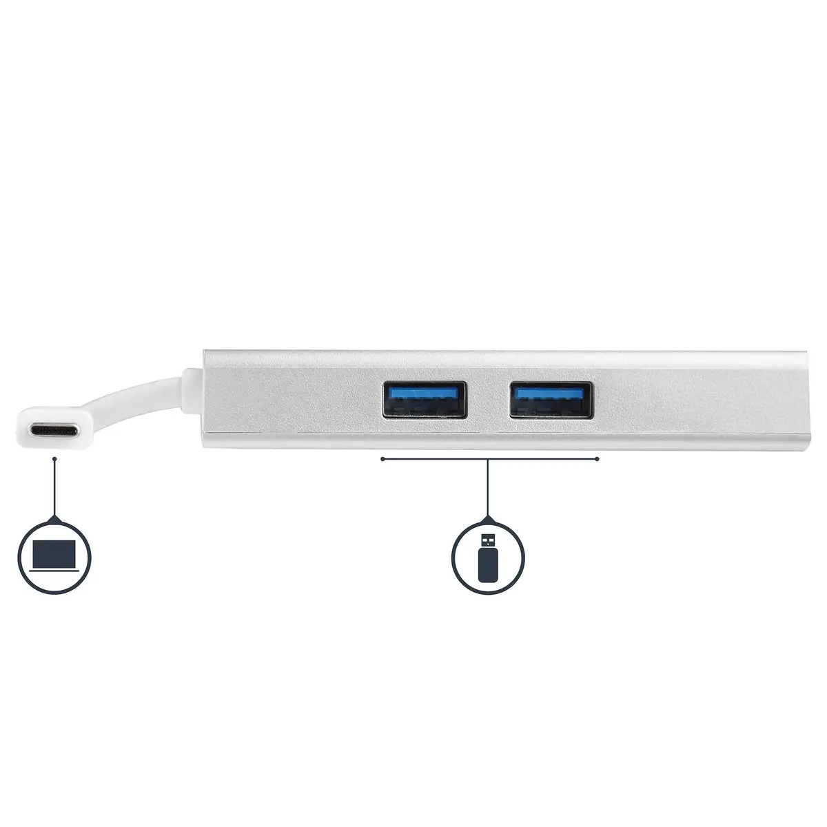 USB-C Multiport Adapter für Laptops