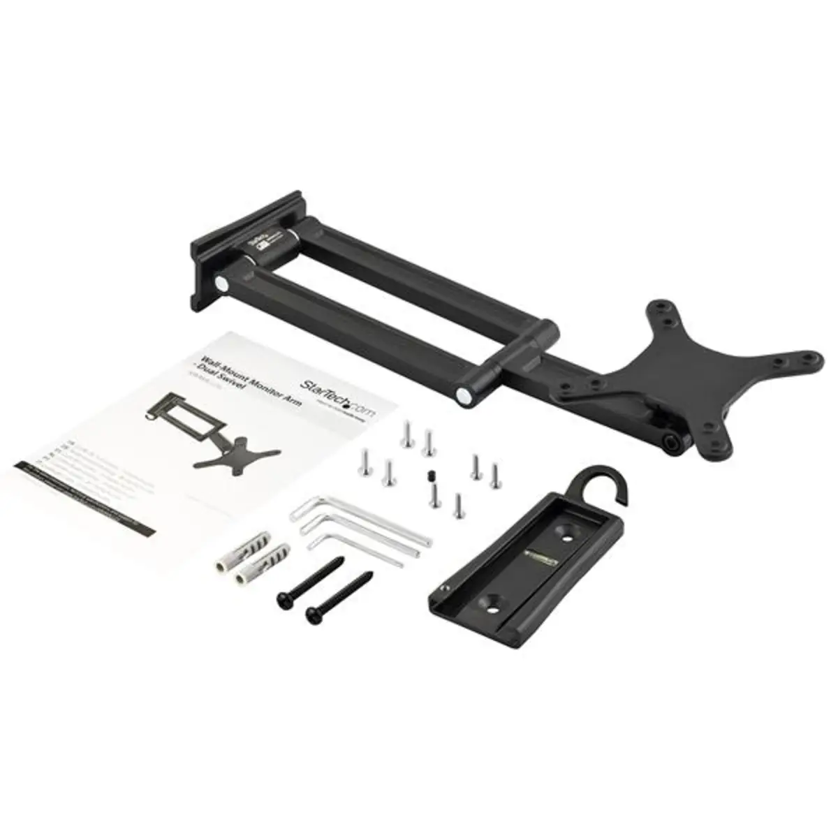 Monitorhalter dual schwenkbar für 33-68,6cm (13-27'') max. Traglast 15kg