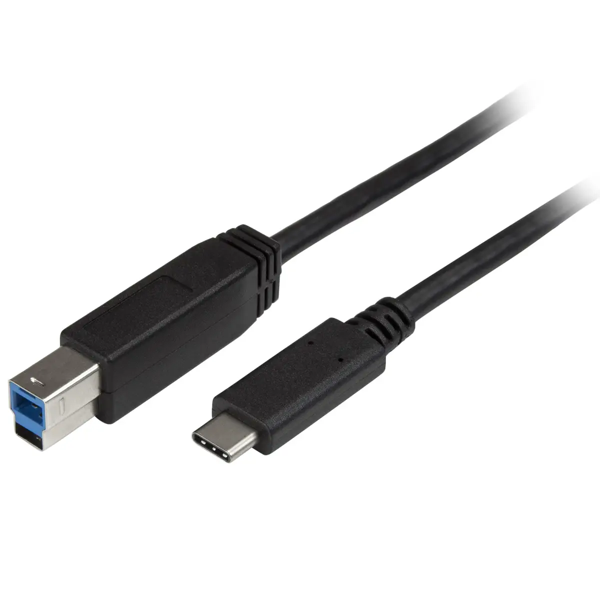 USB Kabel USB-C/USB-B Männlich/Männlich Schwarz 2m