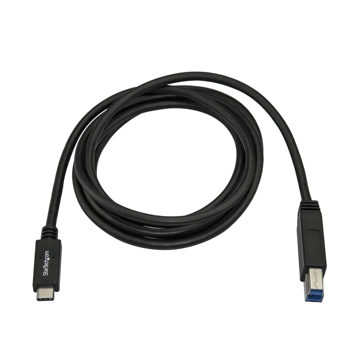USB Kabel USB-C/USB-B Männlich/Männlich Schwarz 2m