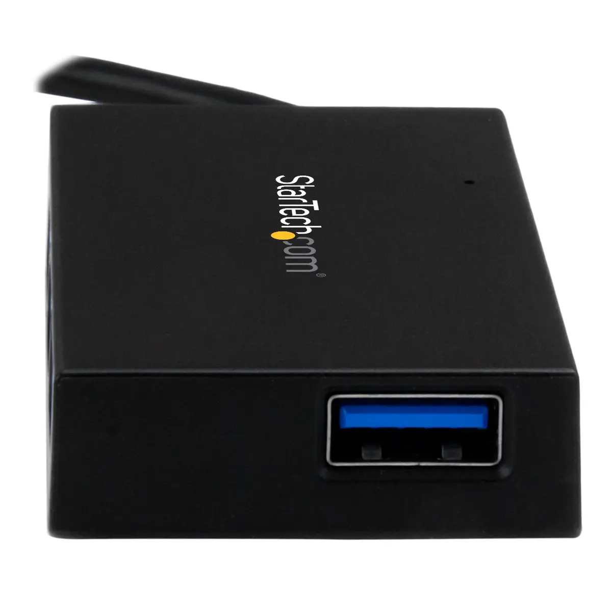 4 Port USB-C Hub USB-C/4xUSB-A Schwarz