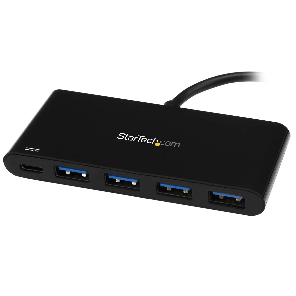 4 Port USB-C Hub USB-C/4xUSB-A Schwarz