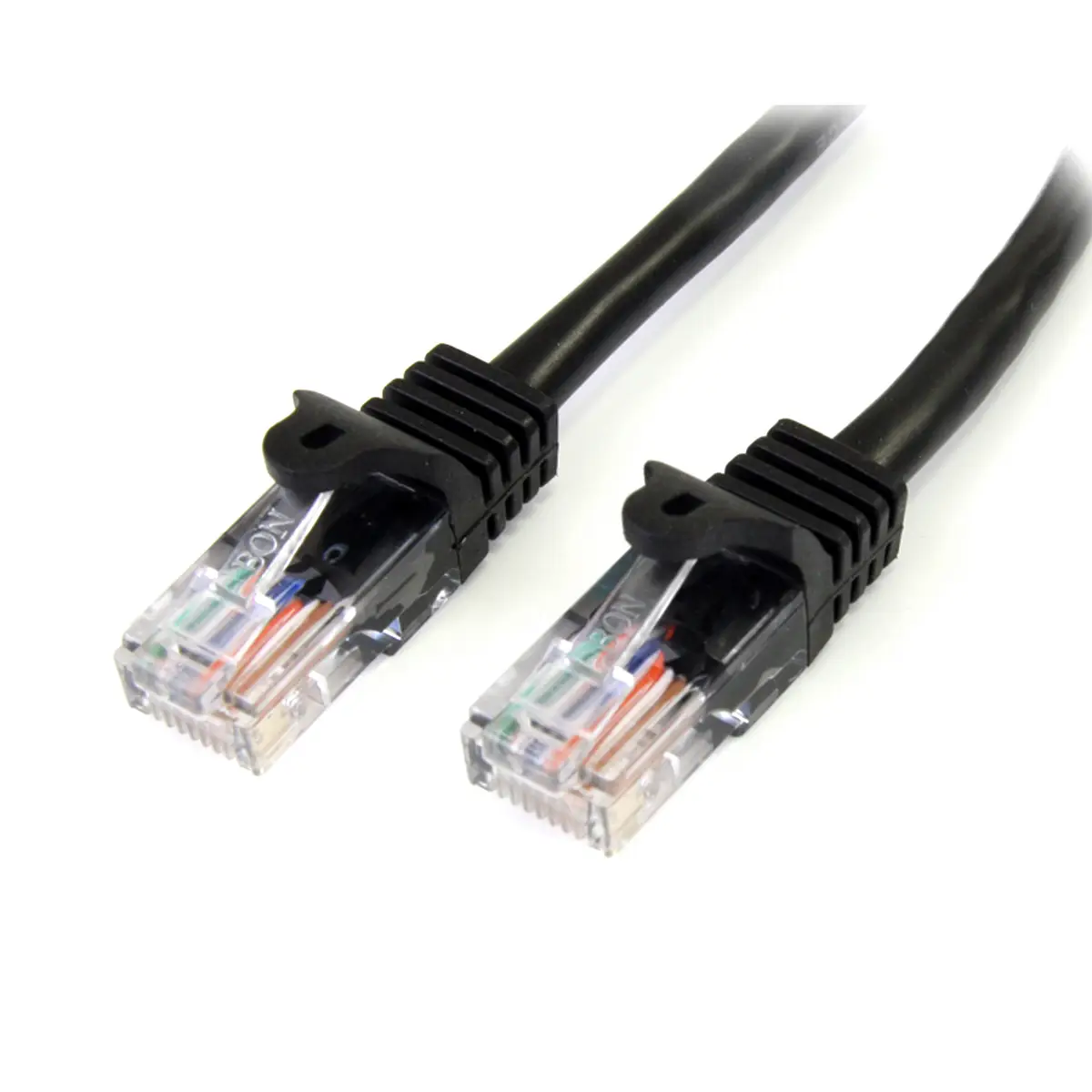 Patchkabel Cat5e RJ-45/RJ-45 Stecker/Stecker Schwarz 7m