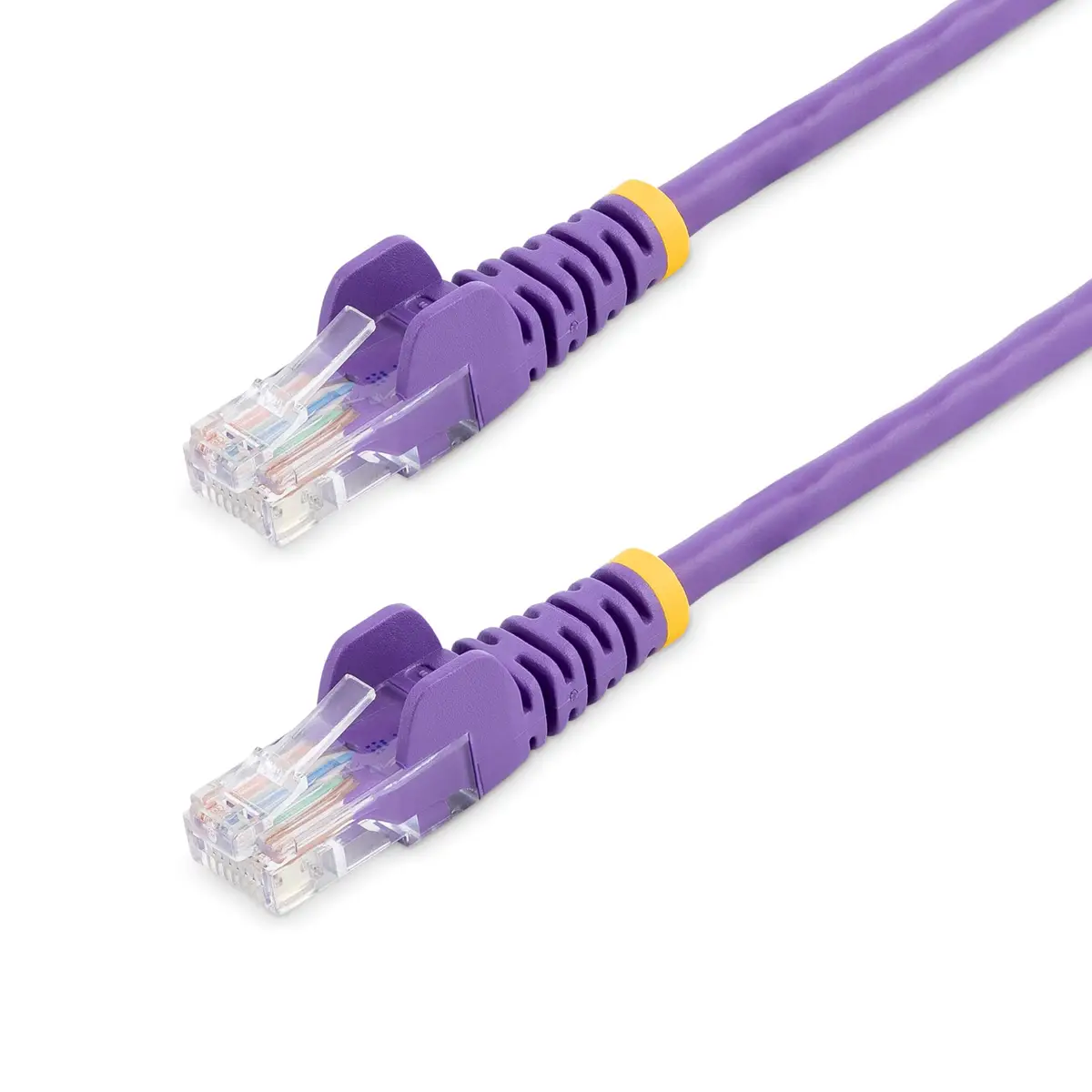 Patchkabel Cat5e RJ-45/RJ-45 Stecker/Stecker Lila 10m